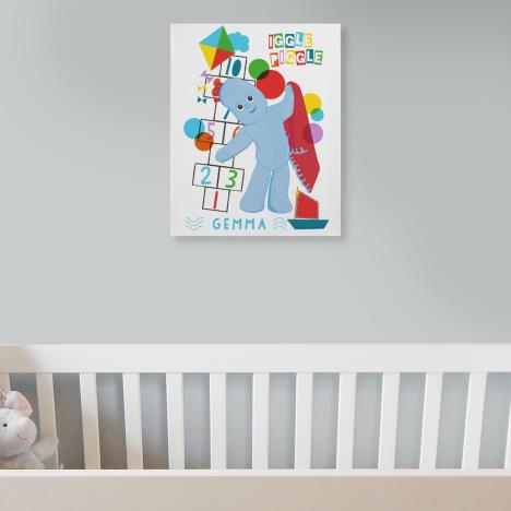 Personalised In The Night Garden Igglepiggle Canvas Extra Image 2